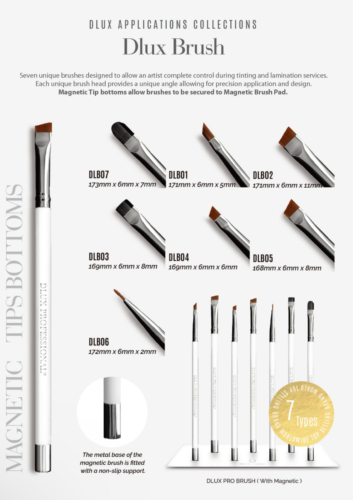 BRISTLE BRUSH 5MM OBLIQUE TIP