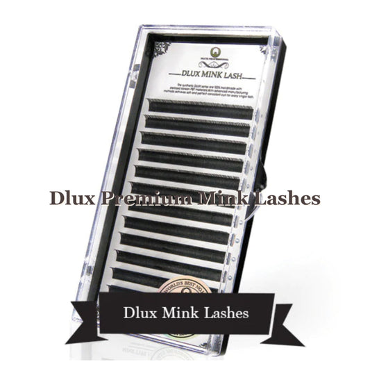 BROWN lashes Single Length 0.07