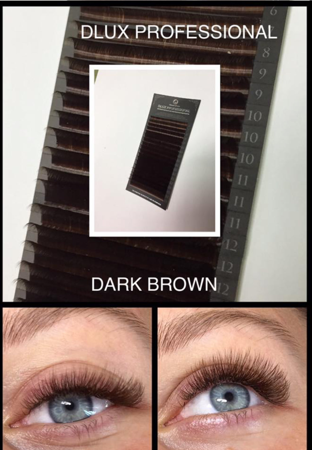 Supreme Natural Brown Mink Lashes