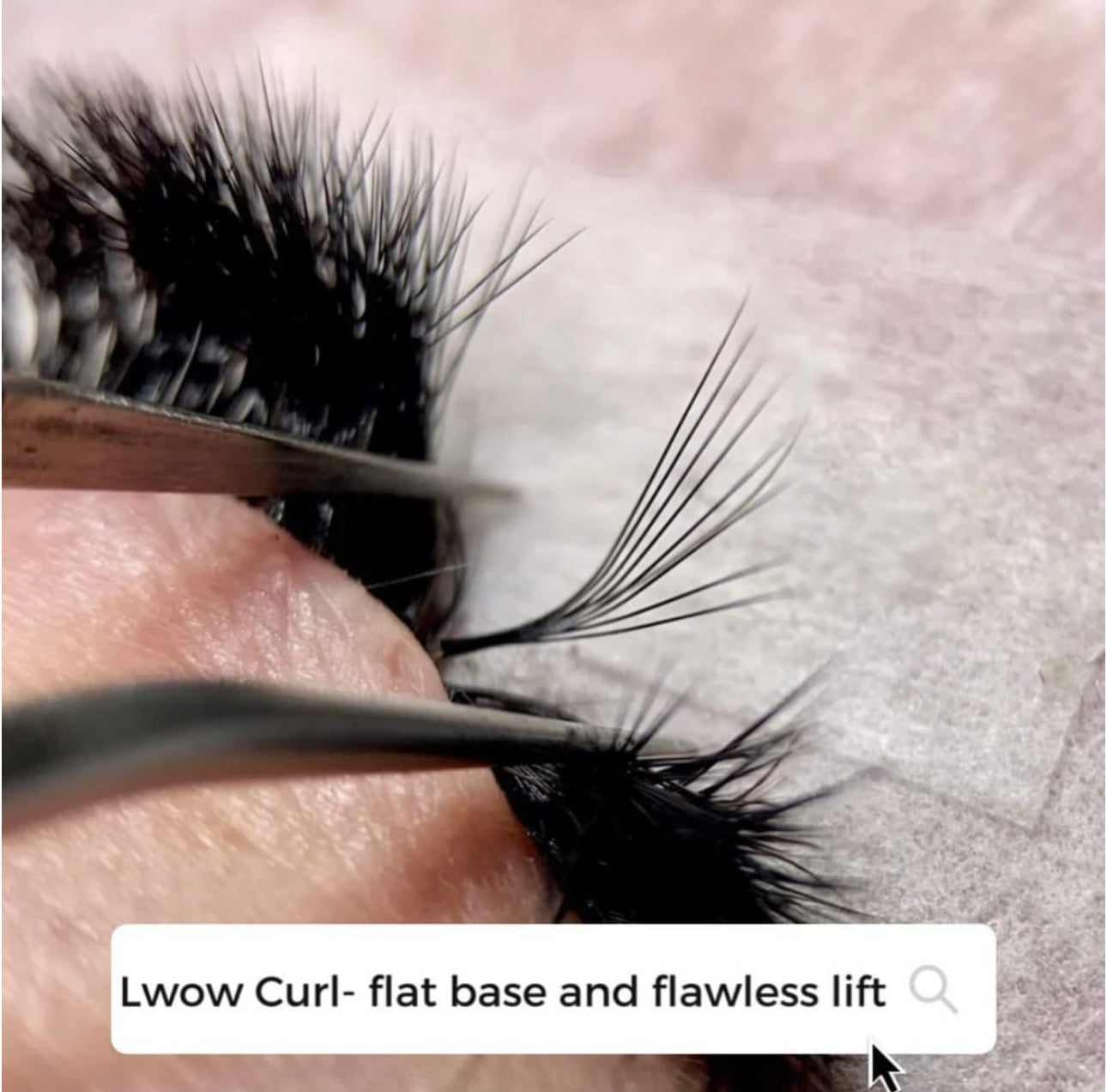 L CURL Mink Lashes Mini (Half Tray) single length