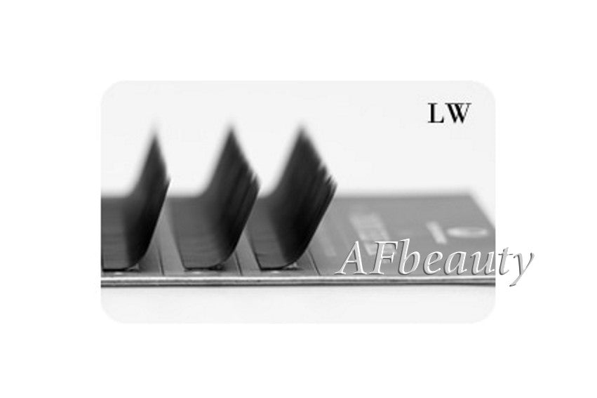 L CURL Mink Lashes Mini (Half Tray) single length