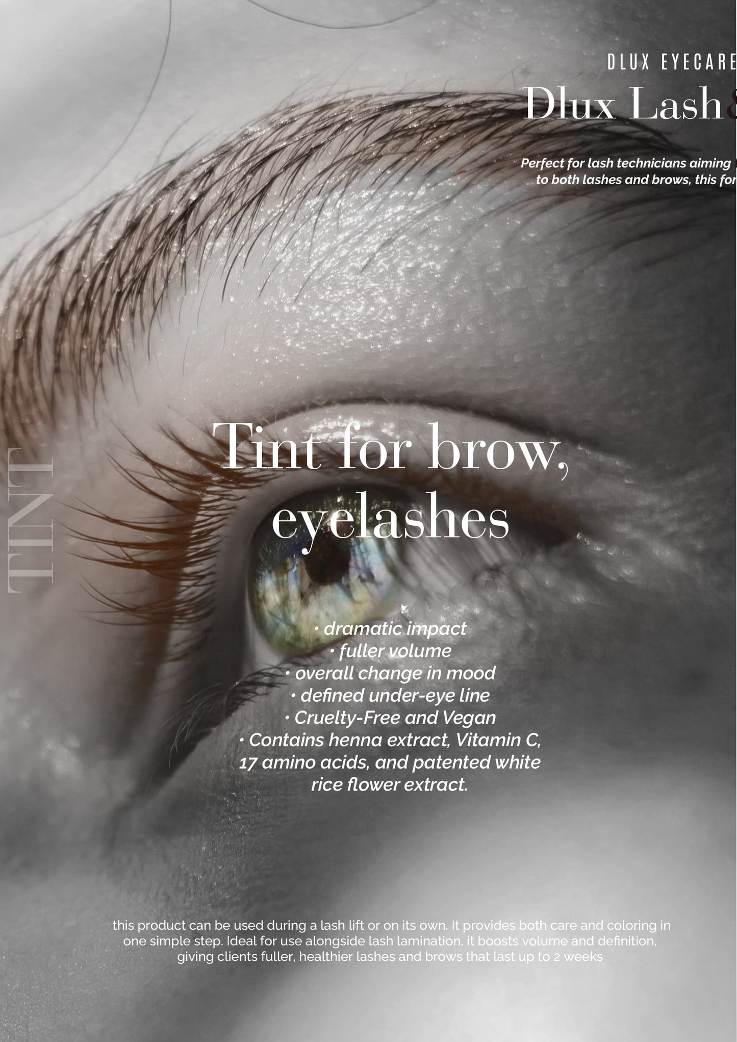 LASH & BROW TINT DARK BROWN