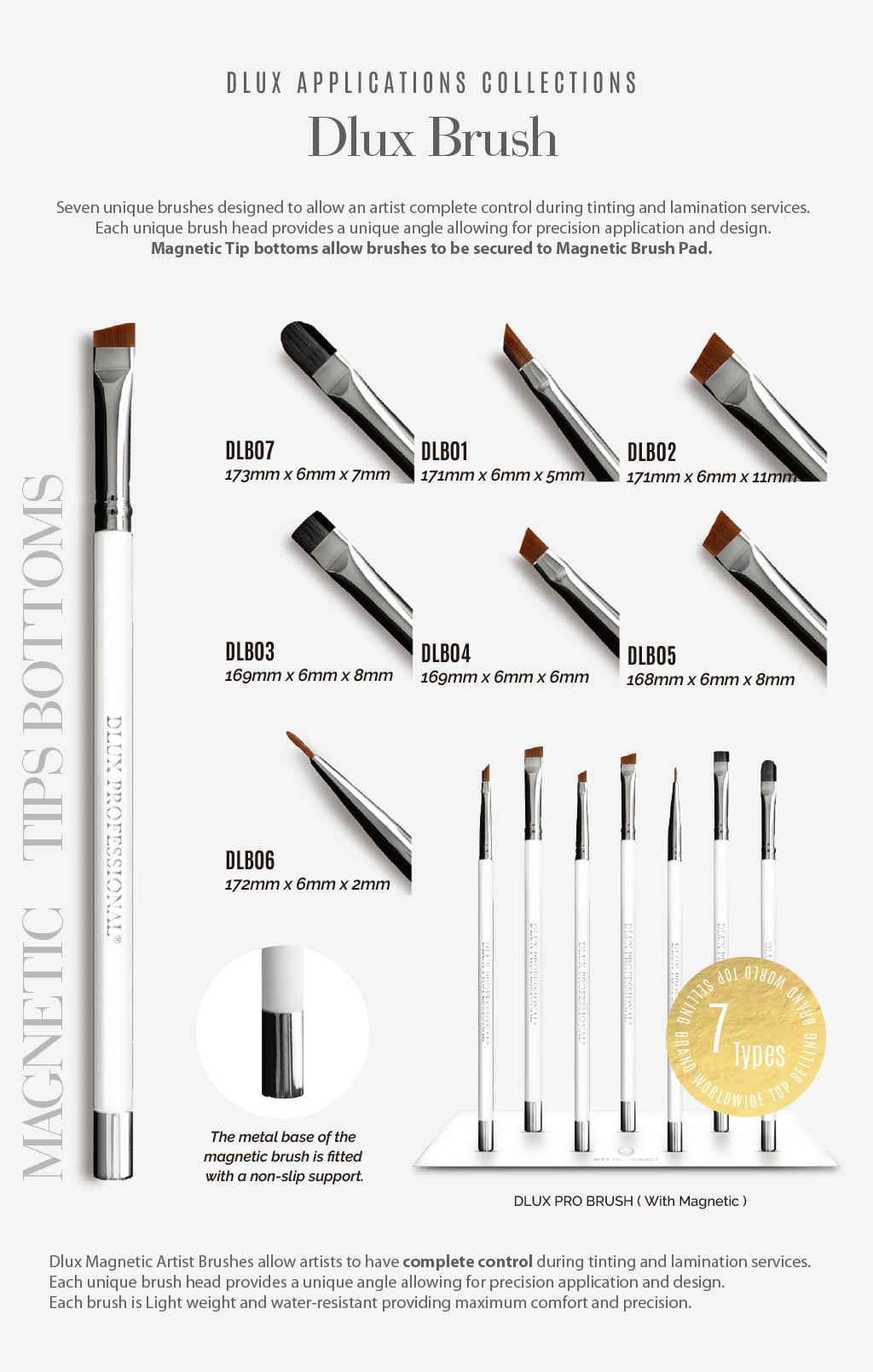 brow tint brush