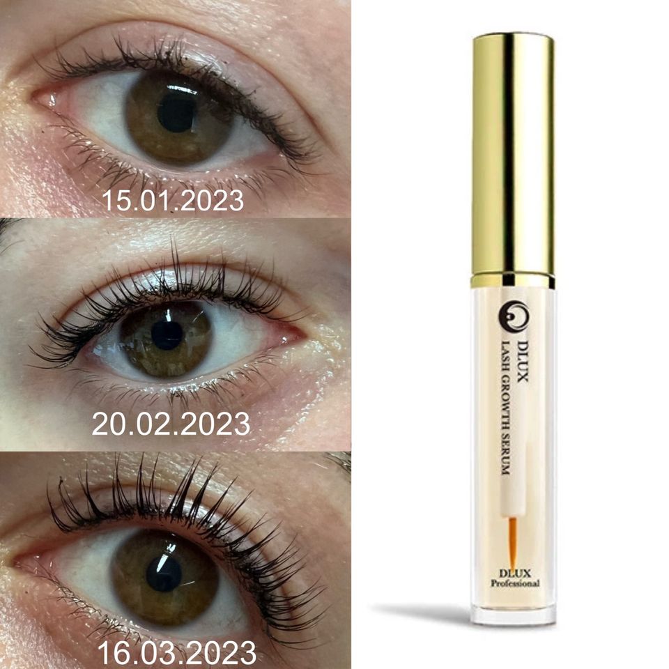 lash serum results before and after