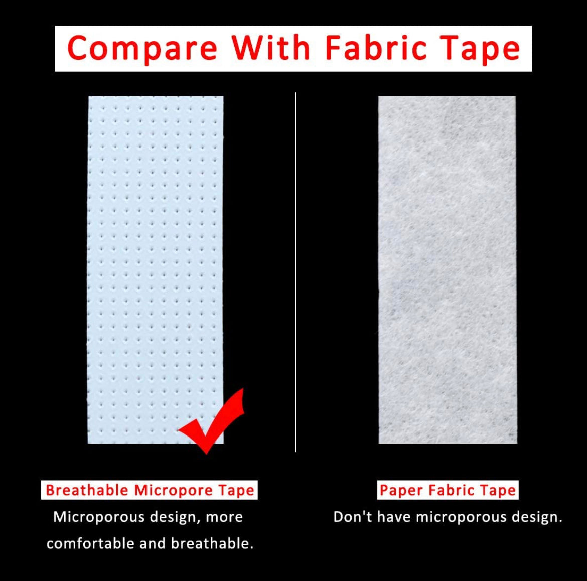 Tape Micropore Breathable Medical White