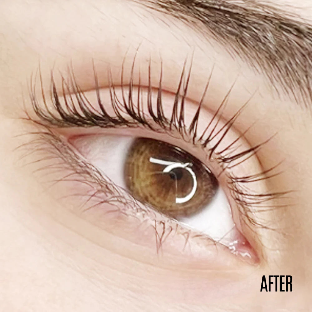 lash lift before and after