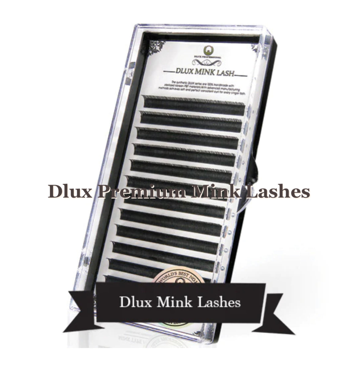 Dlux Pro Mink Lashes Single Length Tray 0.18