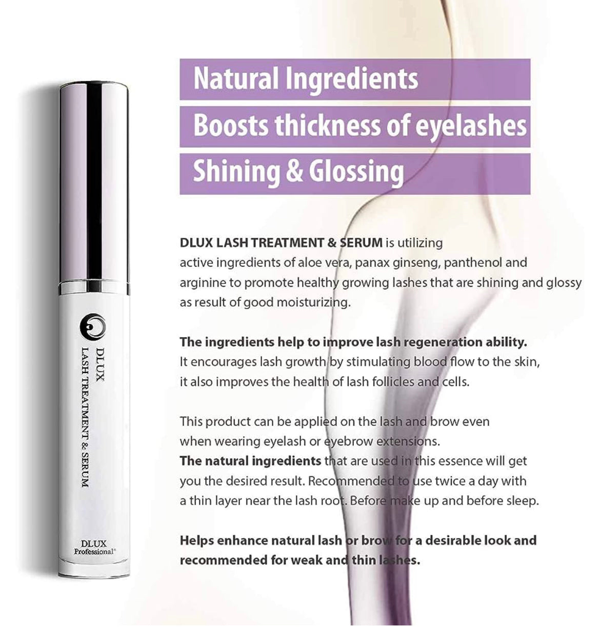 Eyelash Treatment Serum & Growth Serum